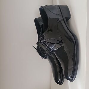 Chelsea patent leather boots, Real Leather, Handmade, Size 40 EU, Color …